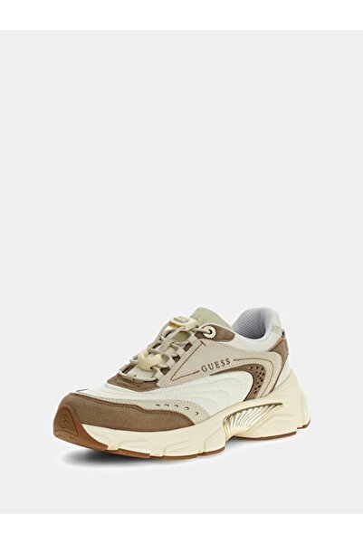 Guess Imeri Kadın Kahverengi Sneaker FLPIMEFAP12-TAN