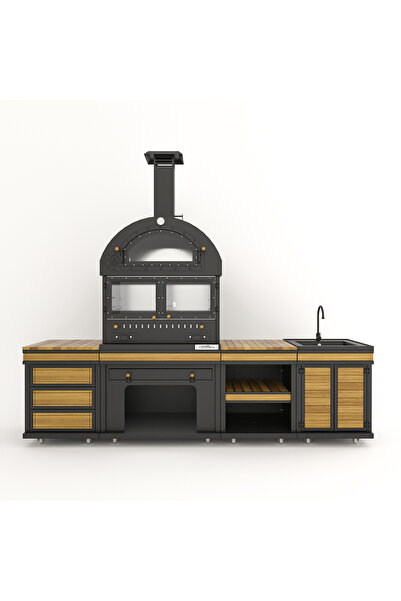 Theragone Feniks Klasik Long Chef Barbekü 50*80*284