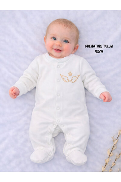 Tomuycuk 100% Cotton Premature Baby Girl/Boy Romper & Embroidered Newborn Hos...