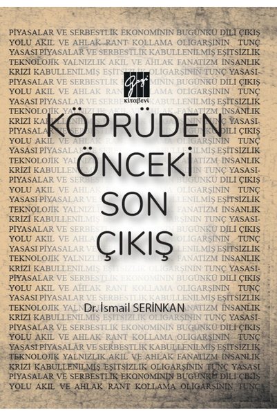 Gazi Kitabevi Köprüden Önceki Son Çıkış