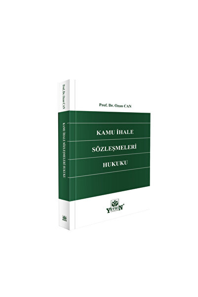 Yetkin Yayınları Kamu İhale Sözleşmeleri Hukuku