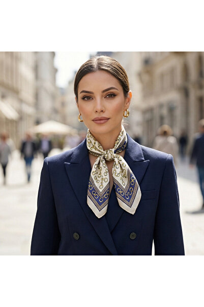 tuaipek EYER MOTİF Desen 70*70cm Bandana/Fular
