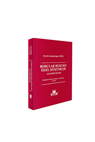 Yetkin Yayınları Borçlar Hukuku Özel Hükümler Kısa Ders Kitabı