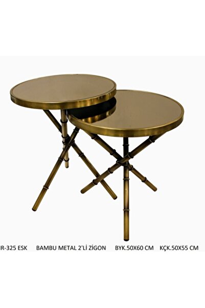 zepce design 2'li Zigon Sehpa