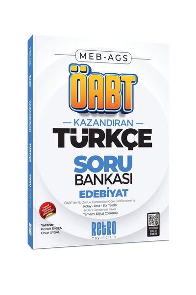 RETRO YAYINCILIK MEB AGS Türkçe Öğretmenliği Edebiyat Soru Bankası / Kolektif...