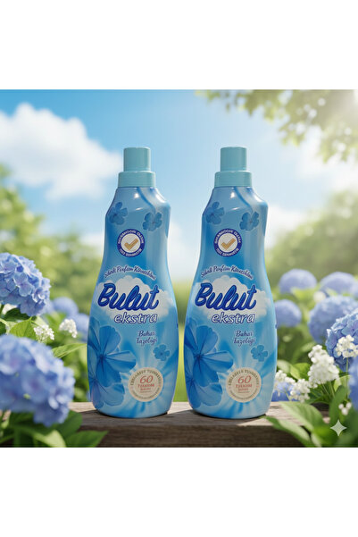BULUT EKSTRA ÇAMAŞIR YUMUŞATICISI BAHAR TAZELİĞİ 1500 ML 2 Lİ PAKET