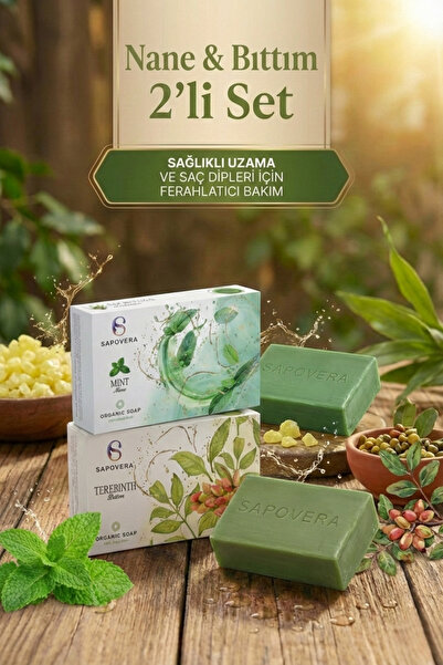Sapovera Nane & Bıttım 2'li Set : Sağlıklı Uzama ve Saç Dipleri İçin Ferahlat...