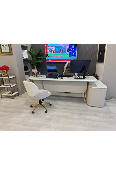 TİTANYUM CHAİR Kapitone çalışma sandalyesi