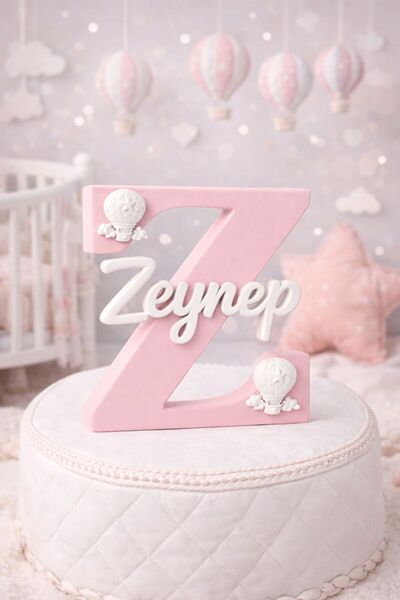 ceatly Kişiye Özel Plastik İsimli Dekoratif Harf | Bebek ve Çocuk Odası İsim ...