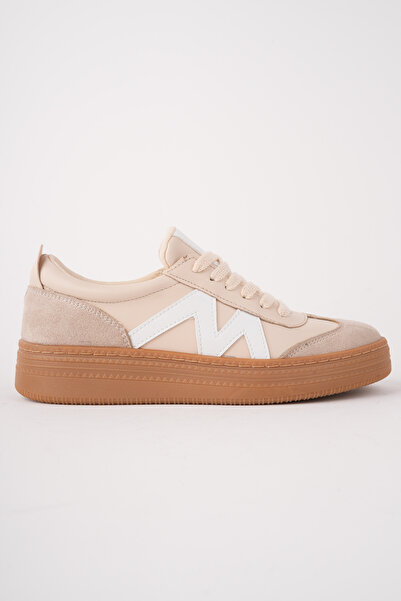 RoseVeno Γυναικεία αθλητικά παπούτσια με κορδόνια με επίπεδη σόλα