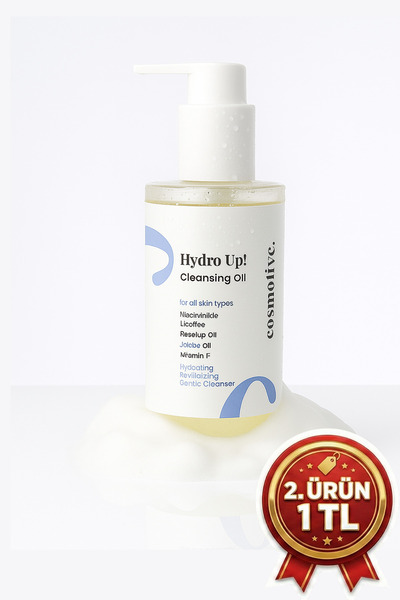 Cosmolive Yüz Temizleme Jeli | Makyaj Temizleyici | Yağ Bazlı Yıkama | Micell...