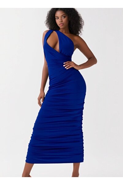 hipnoz butik rochie lungă de damă cu un singur umăr