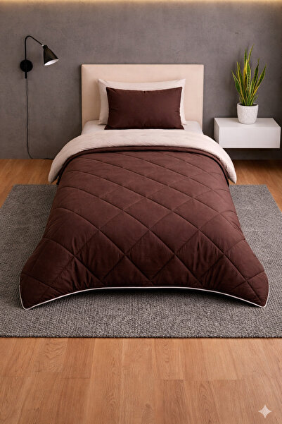 Zarif Home Uyku Seti Doğal Ranforce Tek Kişilik - Sade