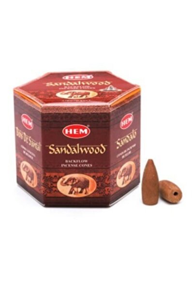 Hem Tütsü Hem Sandal Ağacı Back Flow Geri Akışlı Konik Tütsü 40 Adet