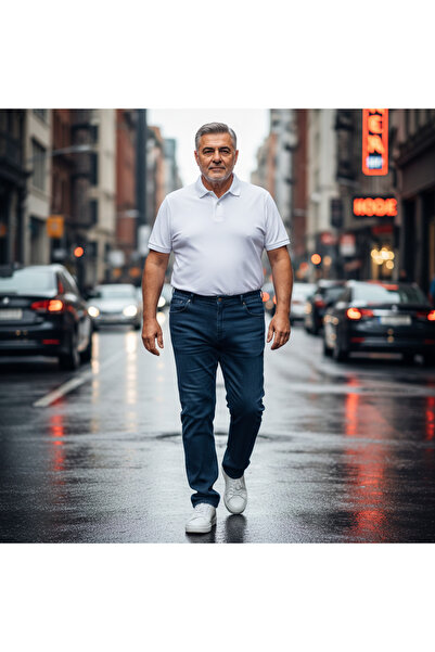 Genel Markalar Büyük Beden Battal Kot Pantolon Erkek Jean