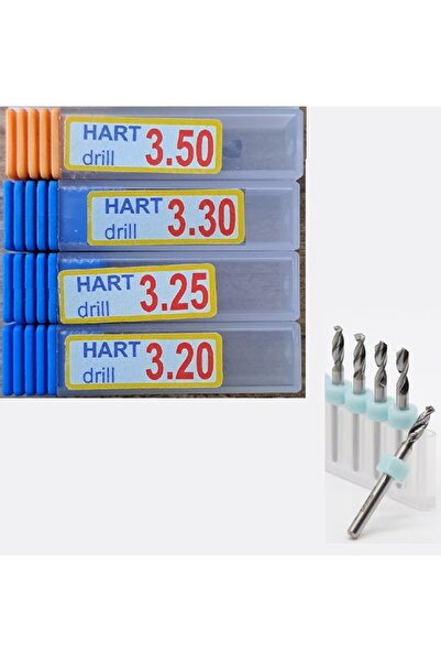 Depolife Kalıpçı Taşlama Delme Cnc Router Karbür Uç Seti 3.40mm - 3.80mm Çap ...