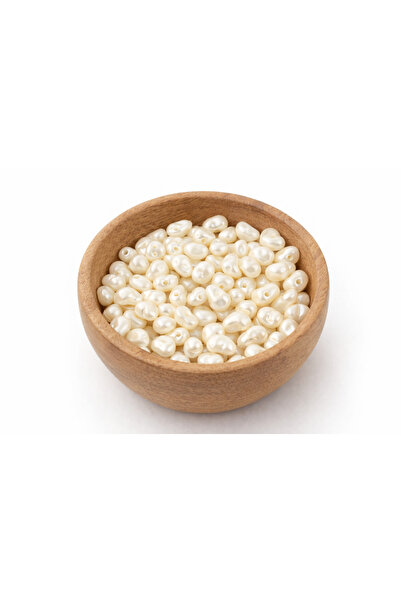 FlowerAksesuar 25 Gram (130 Adet) - Yamuk İnci, Şekilsiz İnci, Sakız İnci, Ko...