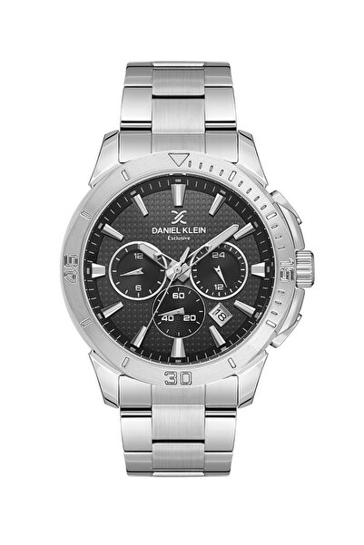 Daniel Klein Dk.1.13892-1 Exclusive - Active Steel Finish with 3 Atm Waterpro...