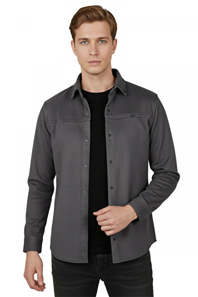 DeepSEA Cămașă de sezon fără buzunar pentru bărbați, din lycra afumată, țesăt...