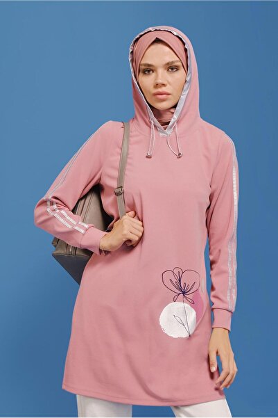 Alvina TUNIKA SA ZLATNIM ŠTAMPOM Sa kapuljačom 41705