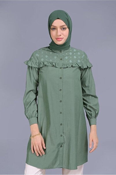 Alvina ΒΑΜΒΑΚΙ ΤΟΥΝΙΚ ΜΕ ΛΕΠΤΟΜΕΡΗ ΛΕΠΤΟΜΕΡΗ 41637