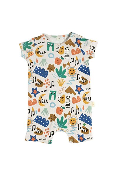 Miela Kids Short Sleeve Jumpsuit