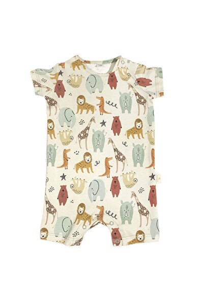 Miela Kids Short Sleeve Jumpsuit