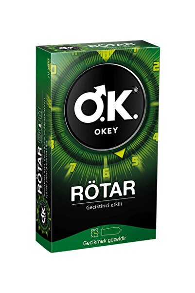 Okey Rötar 10 Adet Prezervatif