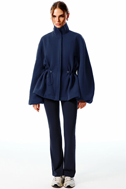 Love On Friday LIANA İspanyol Paça Tayt (Koyu Lacivert)