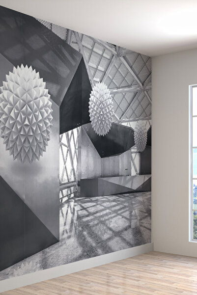 dreamwall 3 Boyutlu Kristal Toplar Desenli Isı Ve Ses Yalıtımlı Sağlıklı Teks...