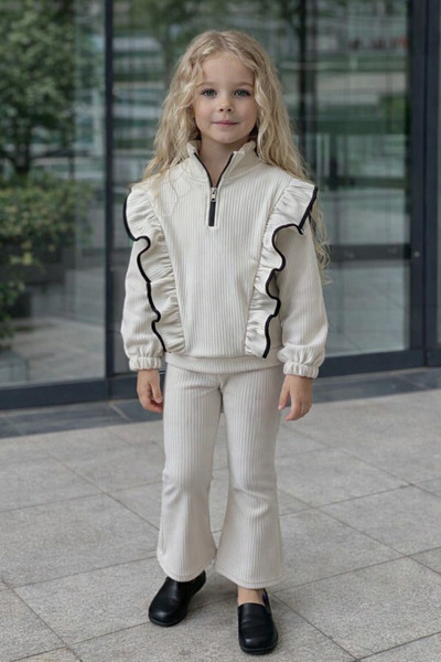 RAPAPA Горнище и долнище с испански крачоли за момиче 0311