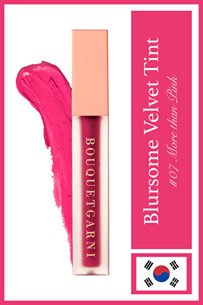 Bouquet Garni بلورسوم فيلفيت تينت # 07 أكثر من مجرد وردي - أحمر شفاه مخملي ناعم