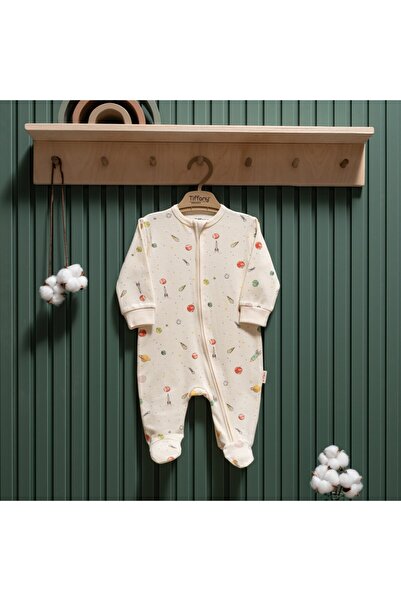 Tiffany Baby Organic Space Theme Zippered Jumpsuit 44040