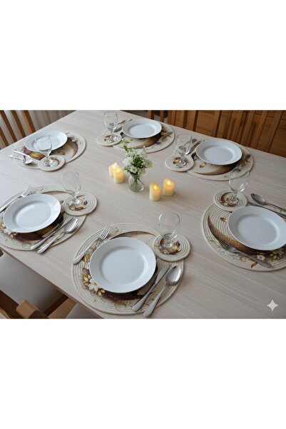 Generic Brand SET DE 12 PIESE TRICOTATE CU TEMATICĂ RAMADAN, MODEL LUNĂ ȘI LAMPĂ, STIL AMERICAN