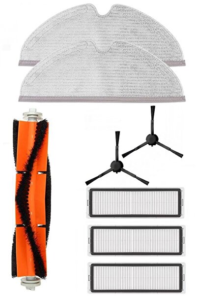 Rovexa Dreame F9 съвместим комплект за 3 месеца с черна странична четка