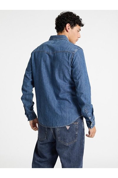 Guess Jeans Erkek Slim Fit DenSlim Gömlek