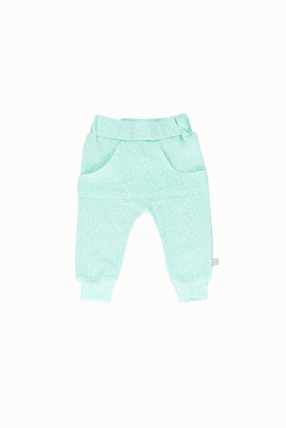 Boumini Baby Kids Baggy Trousers Triangles Mint