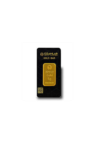 OZANLAR GOLD 5 gr 24 Ayar Ozanlar Külçe Altın