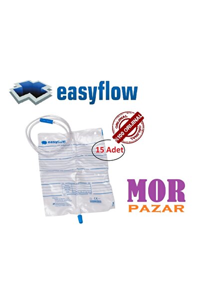 Easyflow Musluklu Steril Idrar Torbası 2000 Ml ( 15'li Paket )