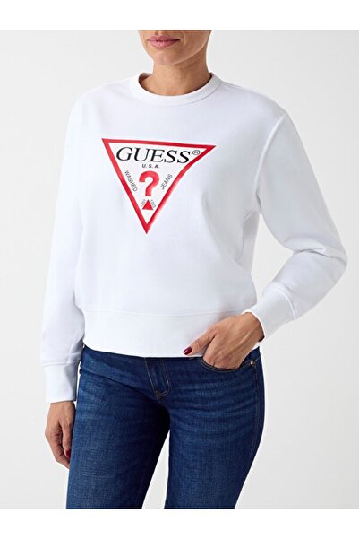 Guess Original Fleece Kadın Sweatshirt
