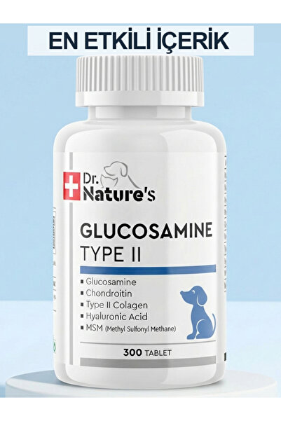 Dr. Nature's Köpekler İçin Glukozamin Tablet Eklem ve Kıkırdak Desteği, Harek...