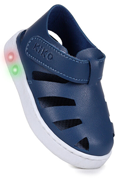 Kiko Kids Limba Işıklı Cırtlı Erkek Bebek Sandalet
