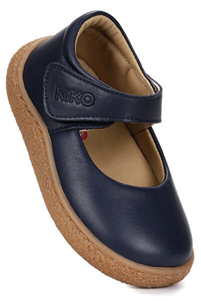 Kiko Kids حذاء باليه ليدا مصنوع من الجلد بنسبة 100% للفتيات الصغيرات