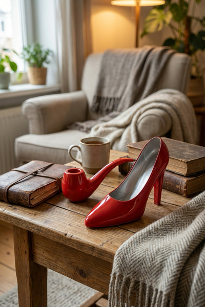 AbajurAksesuar Kırmızı 2'li Biblo