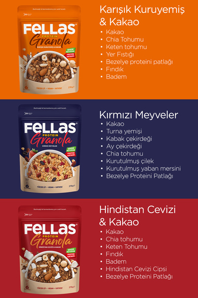 Fellas Granola 6'lı Süper Paket