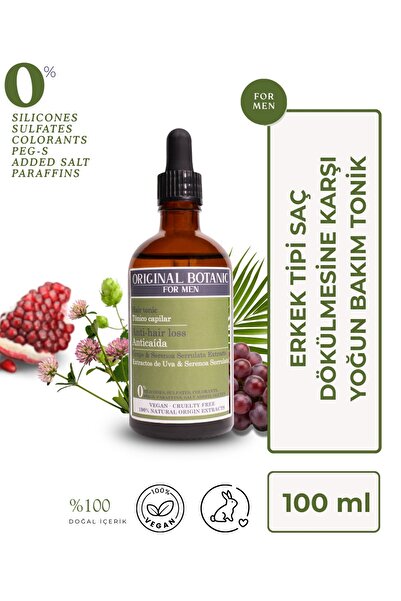 Original Botanic منشط نباتي للشعر للرجال يساعد على منع تساقط الشعر وتعزيز نمو...