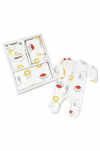 Bebitof بيبيتوف الدب والأسد منقوشة 10 عبوات إصدار المستشفى للجنسين