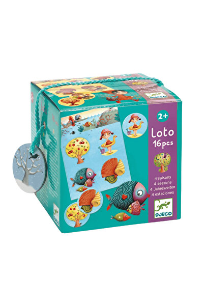 djeco Lotto 4 Seasons Bingo Games