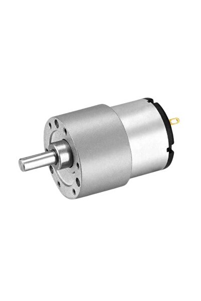 Genel Markalar Robotistan 12V 35mm 37 RPM Redüktörlü DC Motor