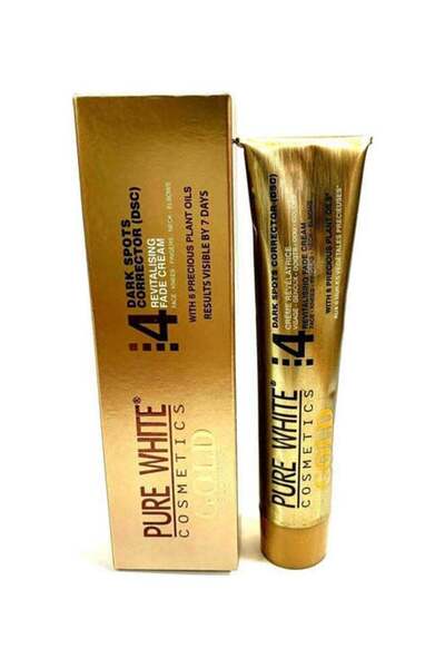 Pure White Cosmetics كريم مصحح البقع الداكنة الذهبي